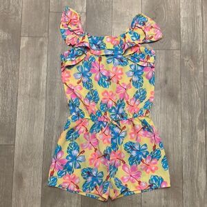 ‎Girls Star Ride Floral Romper